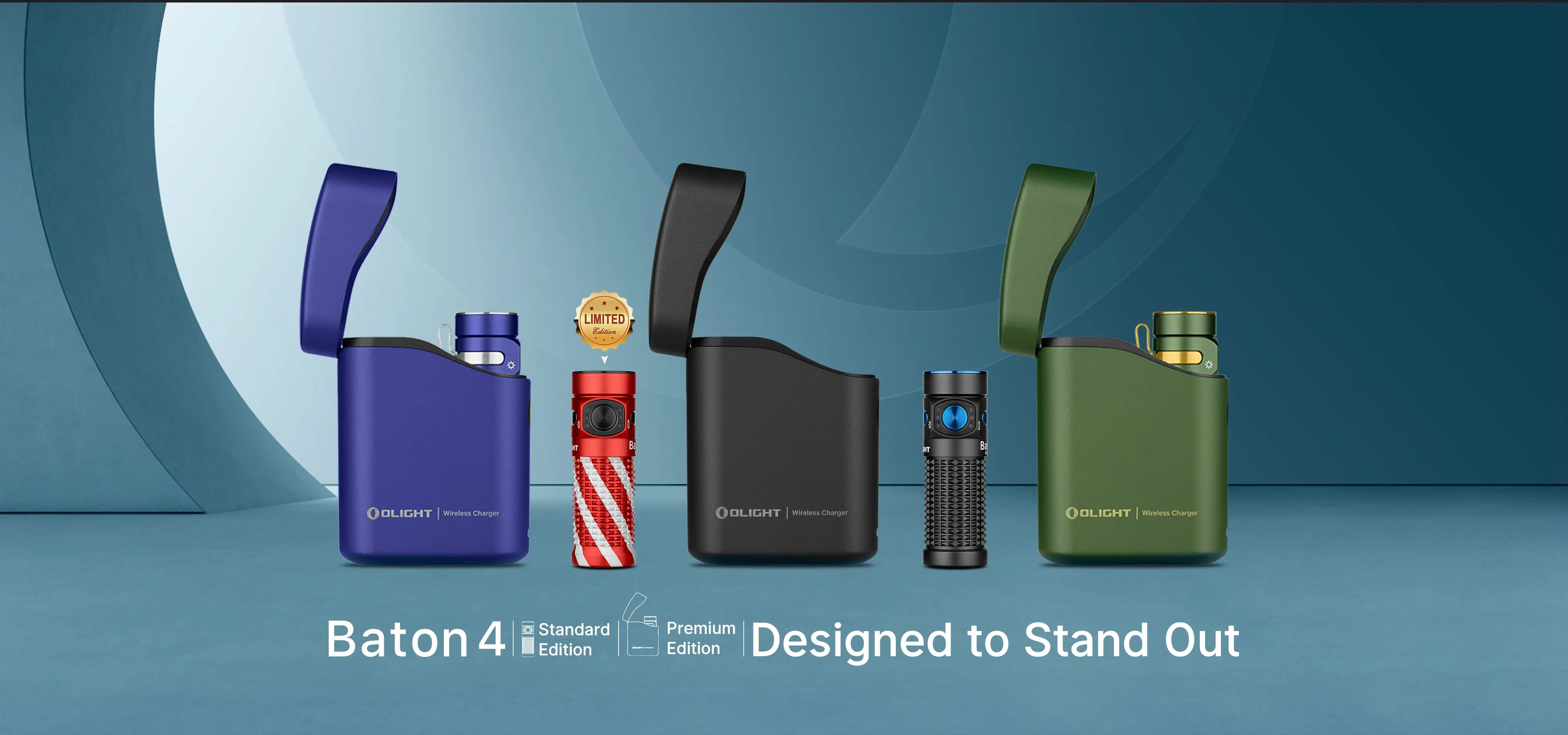 Olight Baton 4 1300 Lumen Rechargeable EDC Flashlight