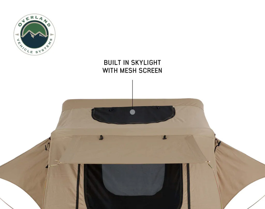 OVERLAND VEHICLE SYSTEMS | TMBK 3 Person Roof Top Tent With Green Rain Fly (18119933)