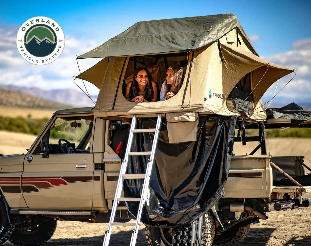 OVERLAND VEHICLE SYSTEMS | TMBK 3 Person Roof Top Tent With Green Rain Fly (18119933)
