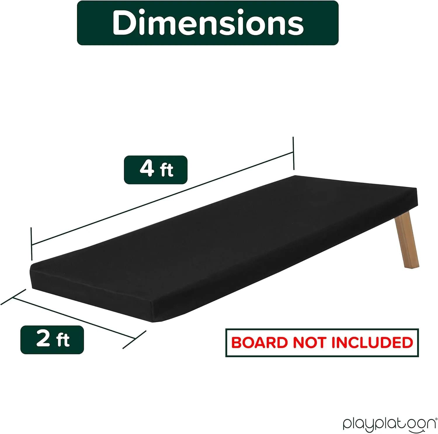 Play Platoon Cornhole Board Cover 2 Pack, Regulation Size, Protects Boards from Sun, Rain, Snow, Fits Standard Sizes, Includes Shoulder Strap