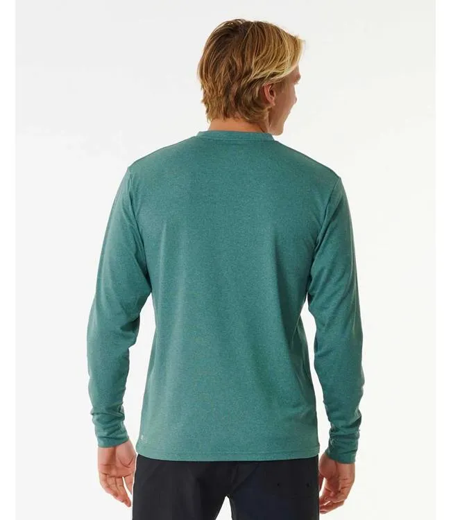 Ripcurl Stack UPF Long Sleeve Rashy (2024) - Bluestone Marle