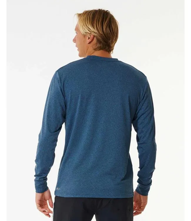 Ripcurl Stack UPF Long Sleeve Rashy (2024) - Navy Marle