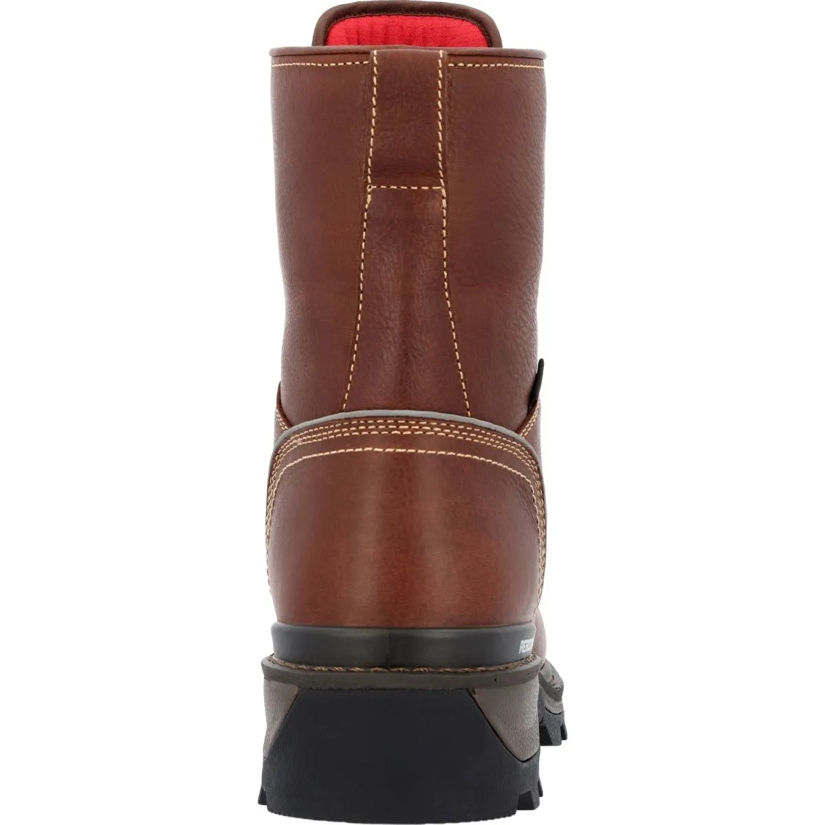 Rocky Rams Horn Logger Men's Composite Toe Waterproof 400G Insulated Work Boots Rkk0396 In Brown