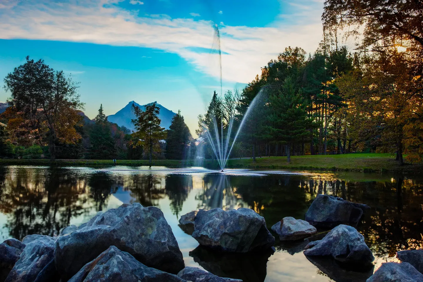 Scott Aerator Atriarch Pond Fountain