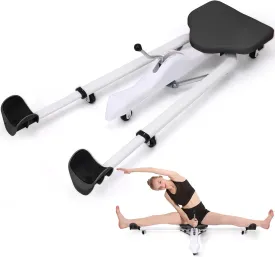 Split Machine, Leg Stretcher Split Machine for Flexibility, Splits Adjustable 0-180 Leg Split Stretching Machine for Ballet, Yoga, Dance, Gymnastics Training Equipment, Silent Wheels, 330lb Capacity
