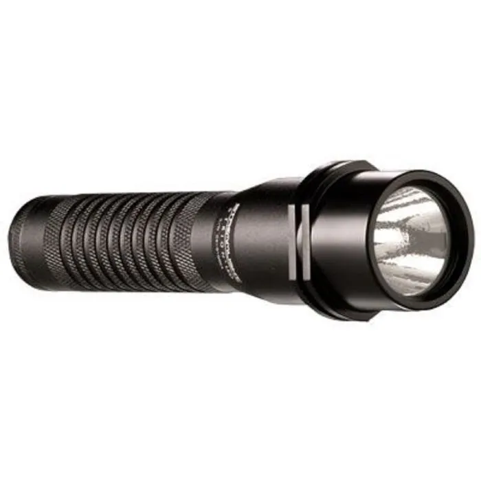 Streamlight Strion LED 74301 Rechargeable Duty Flashlight With 120V 100V AC And 12V DC Charge Cord, Black, 1 Each