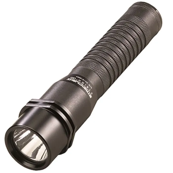 Streamlight Strion LED 74301 Rechargeable Duty Flashlight With 120V 100V AC And 12V DC Charge Cord, Black, 1 Each