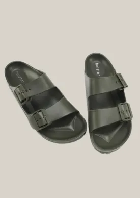 Sundreamer Slides- Khaki
