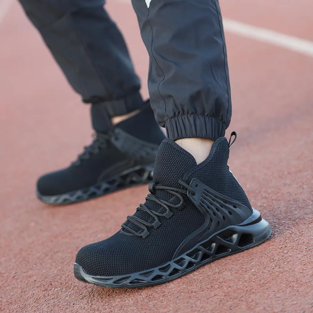 TFWMGV™ K808 waterproof Breathable Anti-Smashing Non Slip Steel Toe Work Boots