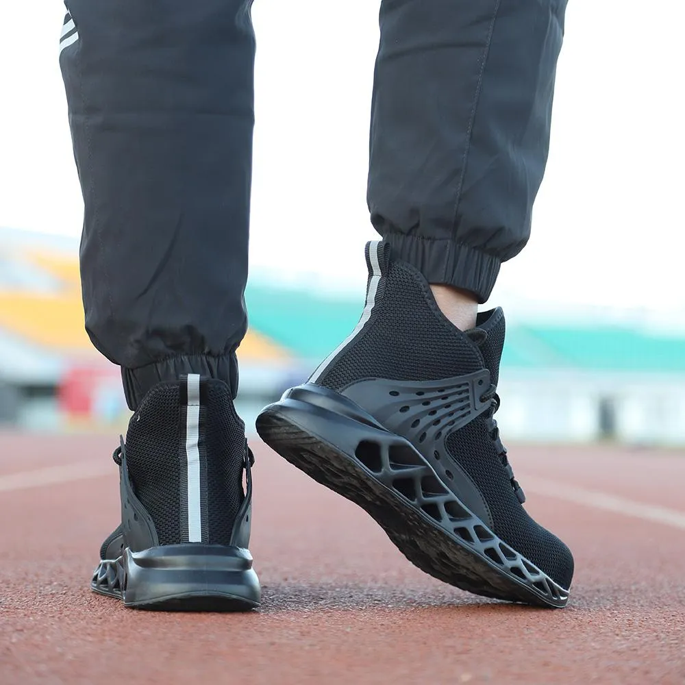 TFWMGV™ K808 waterproof Breathable Anti-Smashing Non Slip Steel Toe Work Boots
