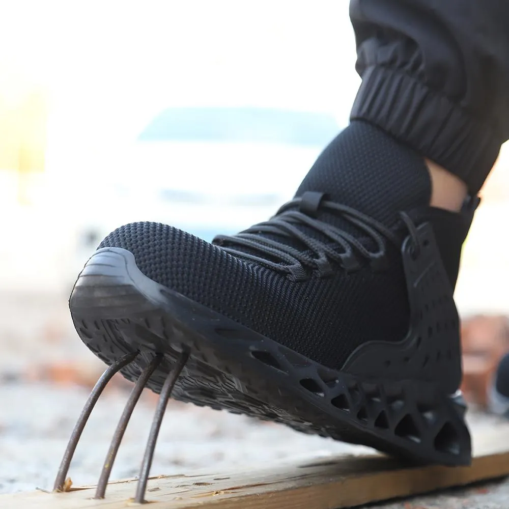 TFWMGV™ K808 waterproof Breathable Anti-Smashing Non Slip Steel Toe Work Boots