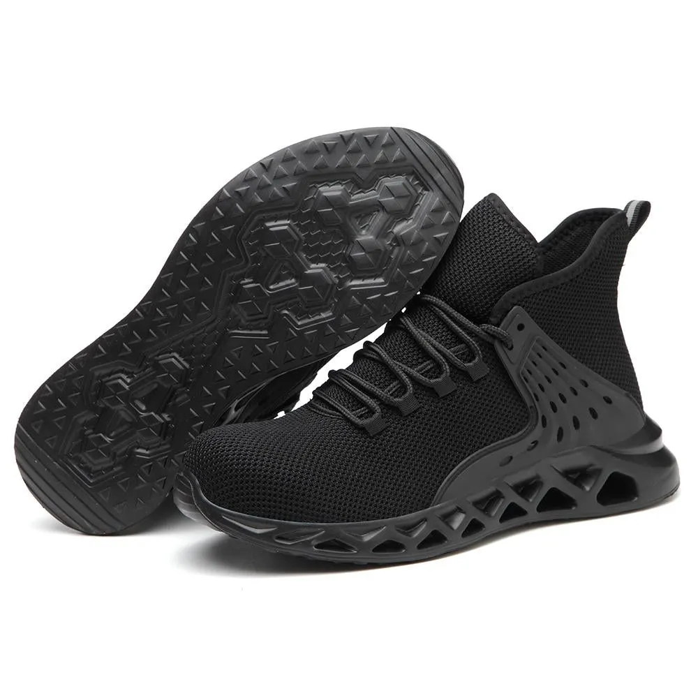 TFWMGV™ K808 waterproof Breathable Anti-Smashing Non Slip Steel Toe Work Boots