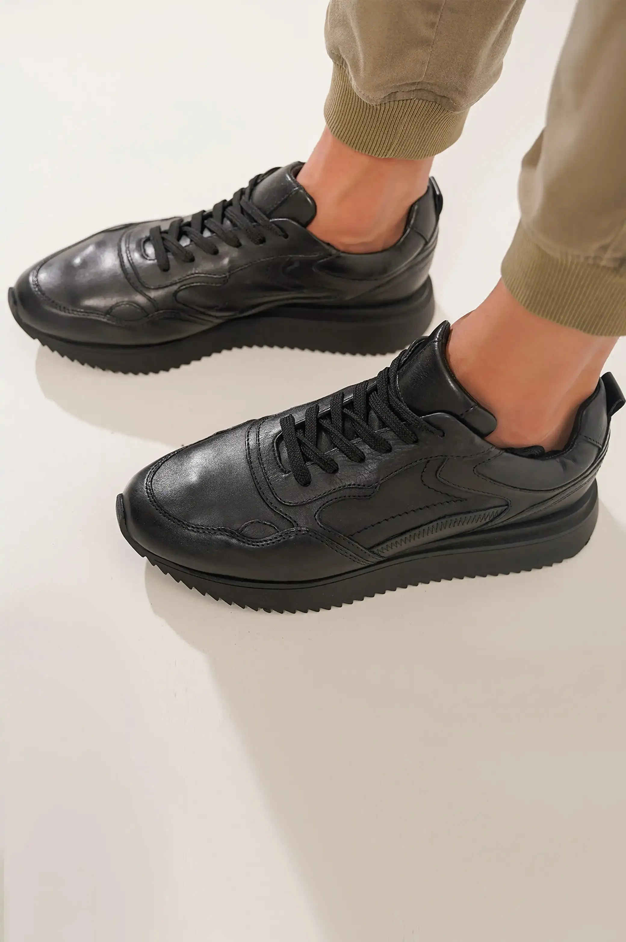 THE LEATHER JOGGER