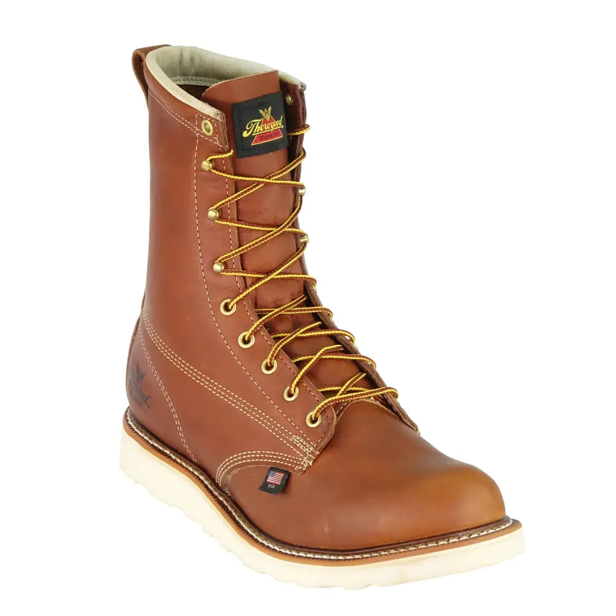 Thorogood 8" Plain Toe Non-Safety