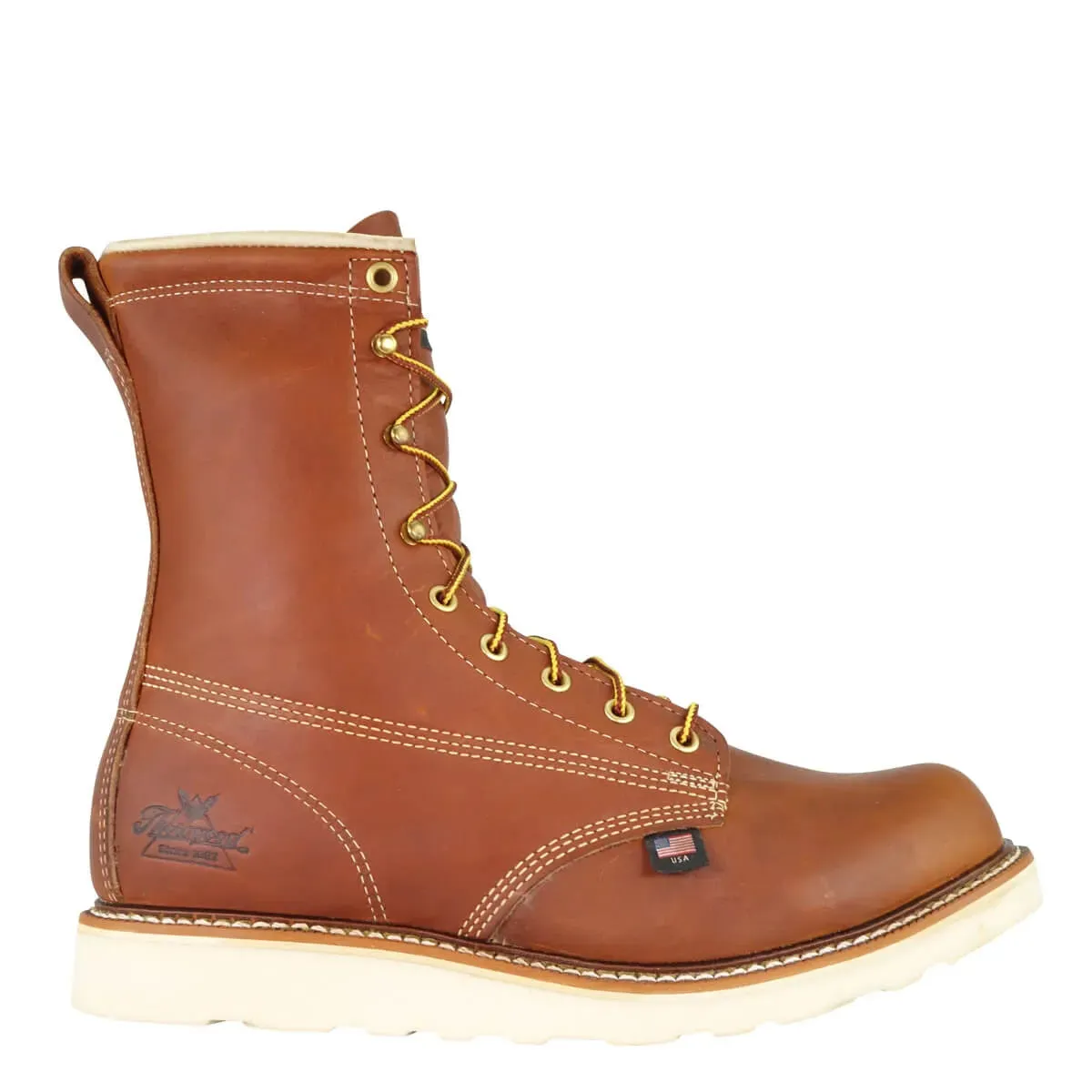 Thorogood 8" Plain Toe Non-Safety