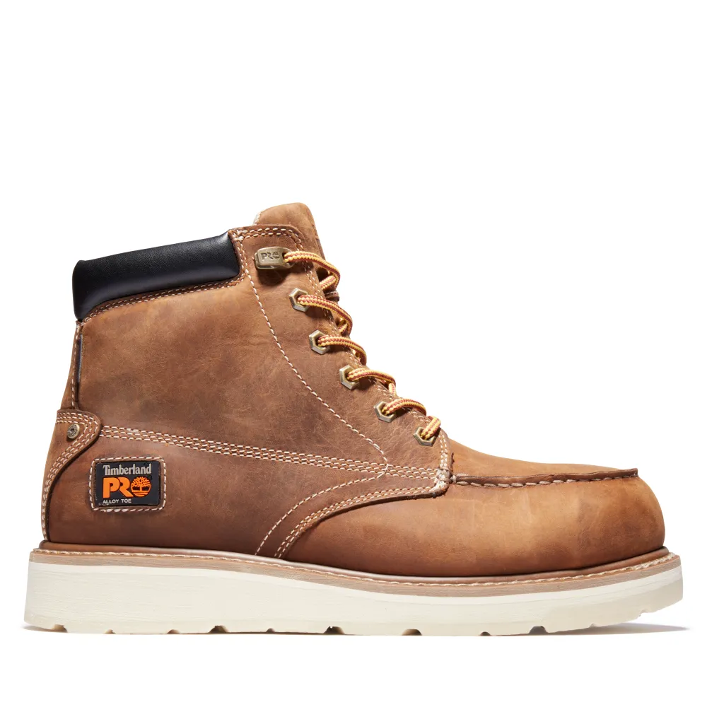 Timberland PRO Men's Gridworks 6-Inch Waterproof Alloy-Toe Work Boots