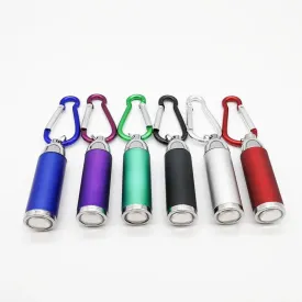 Torch Keychain Torch Hiking Mini Camping Lights Pocket Battery Powered Lamp Flashlights Portable Small Flashlight Key Ring