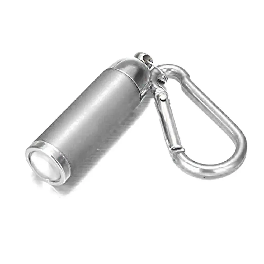 Torch Keychain Torch Hiking Mini Camping Lights Pocket Battery Powered Lamp Flashlights Portable Small Flashlight Key Ring