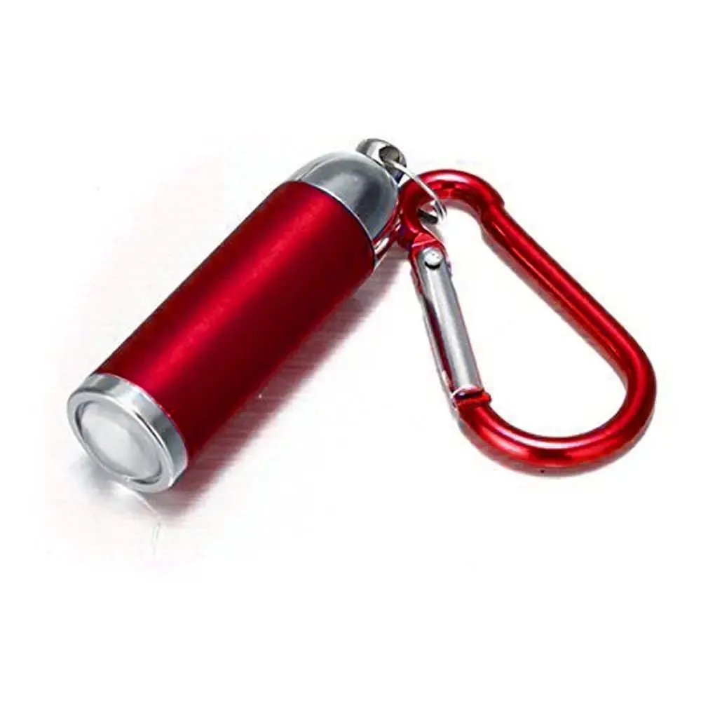 Torch Keychain Torch Hiking Mini Camping Lights Pocket Battery Powered Lamp Flashlights Portable Small Flashlight Key Ring