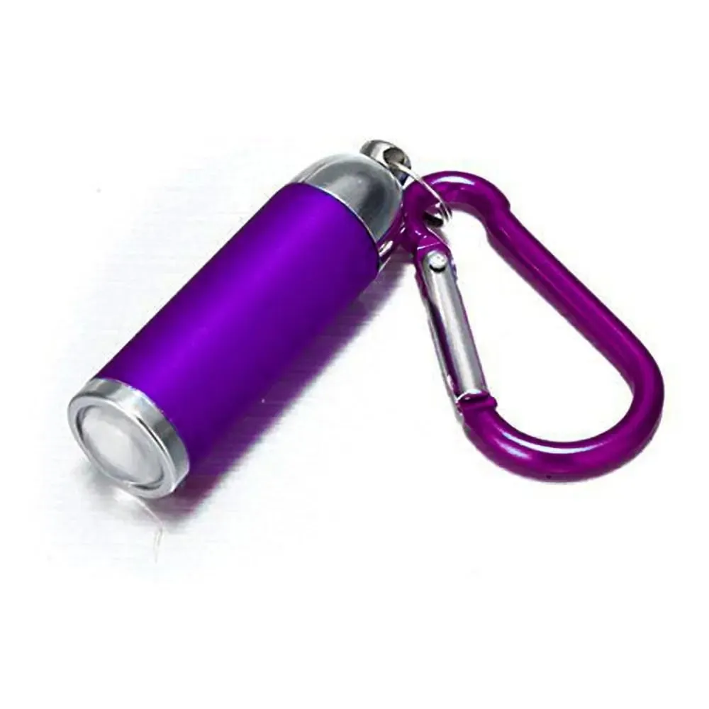 Torch Keychain Torch Hiking Mini Camping Lights Pocket Battery Powered Lamp Flashlights Portable Small Flashlight Key Ring
