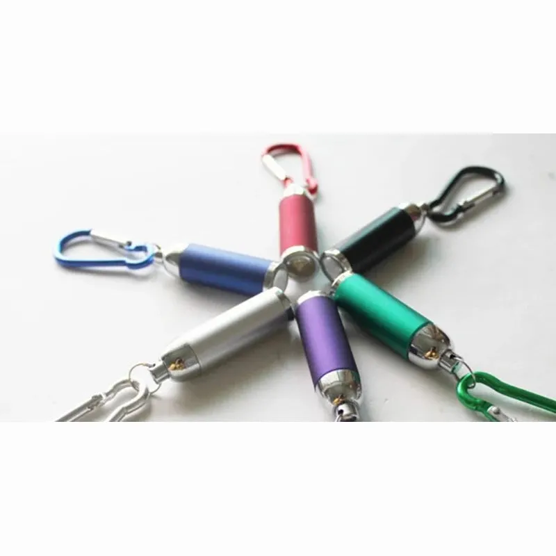Torch Keychain Torch Hiking Mini Camping Lights Pocket Battery Powered Lamp Flashlights Portable Small Flashlight Key Ring