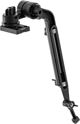 Universal Kayak Transducer Mount Arm Adjustable 914, Tool-Free Installation Saltwater-Resistant, Compatible with Garmin Lowrance Humminbird Fish Finder