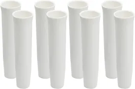 Vinland Marine Insert Sleeves for Flared Fishing Rod Holder , Insert Liner for Aluminum Rod Holder, T Top, Clamp on and Weld on