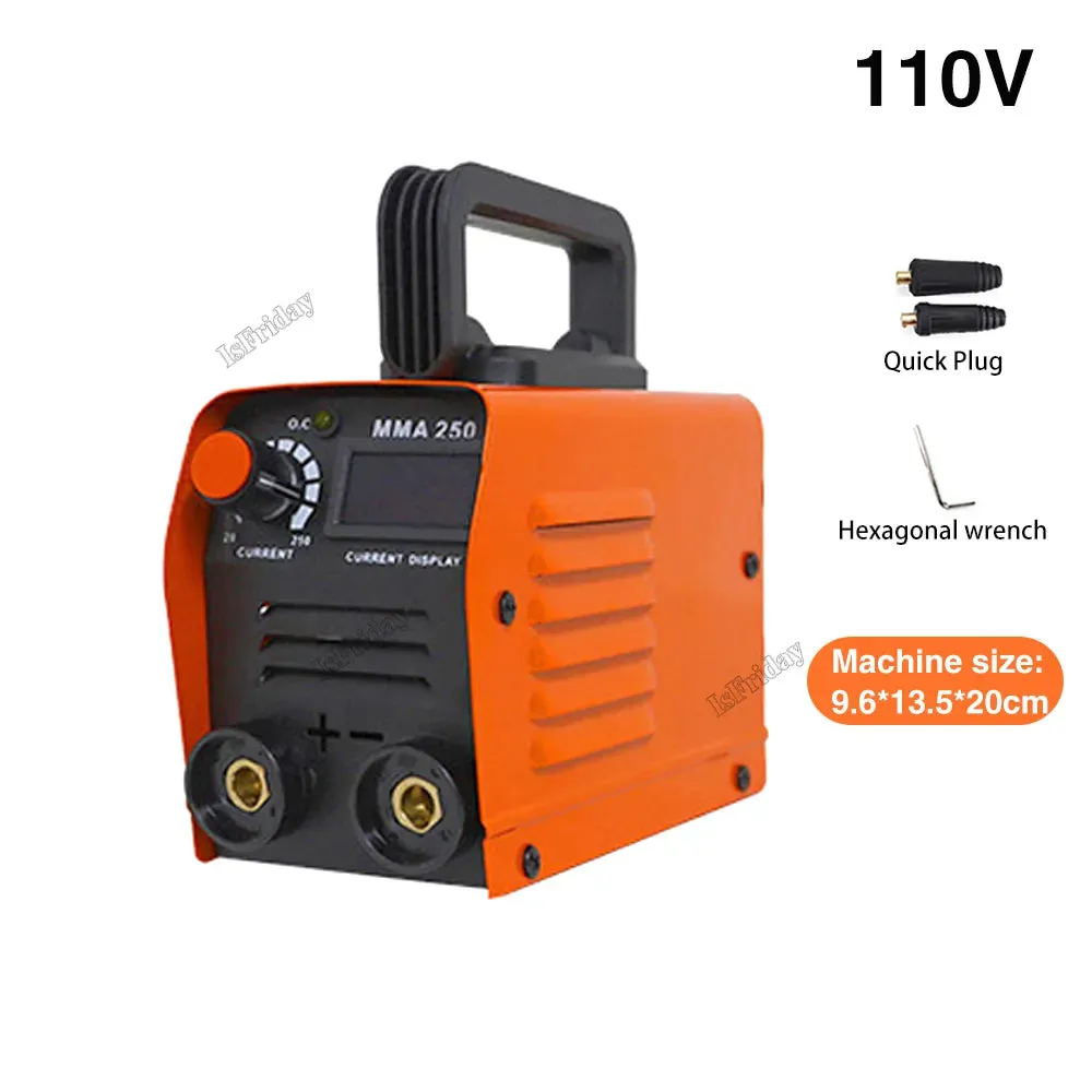 Welding Machine Inverter Arc Electric Welding Machine 20-250A Current Adjustable Welders With Tool Storage Box