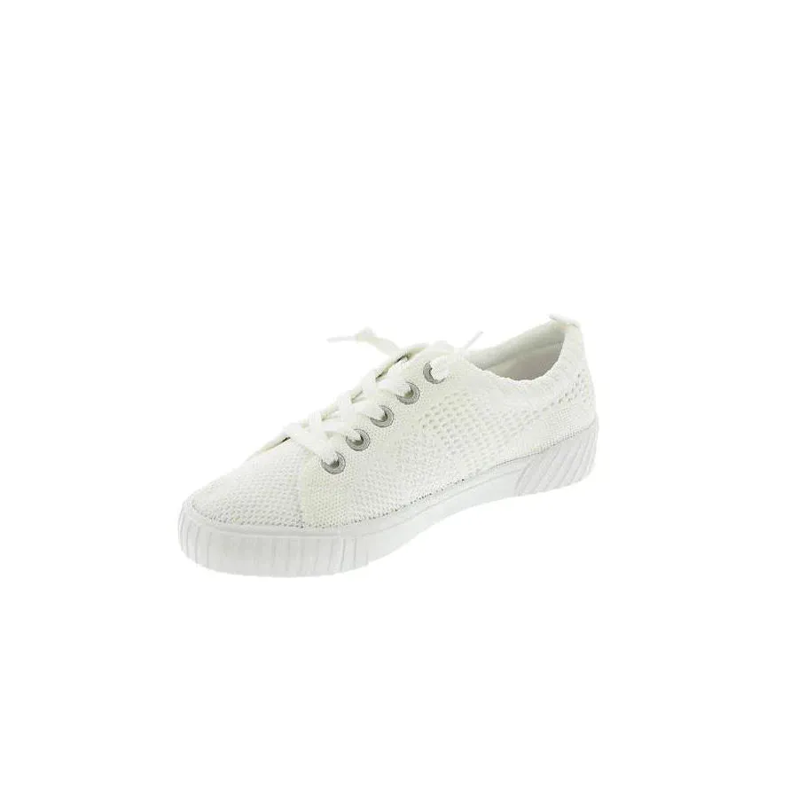 Wistful Weave Sneakers In White by Blowfish