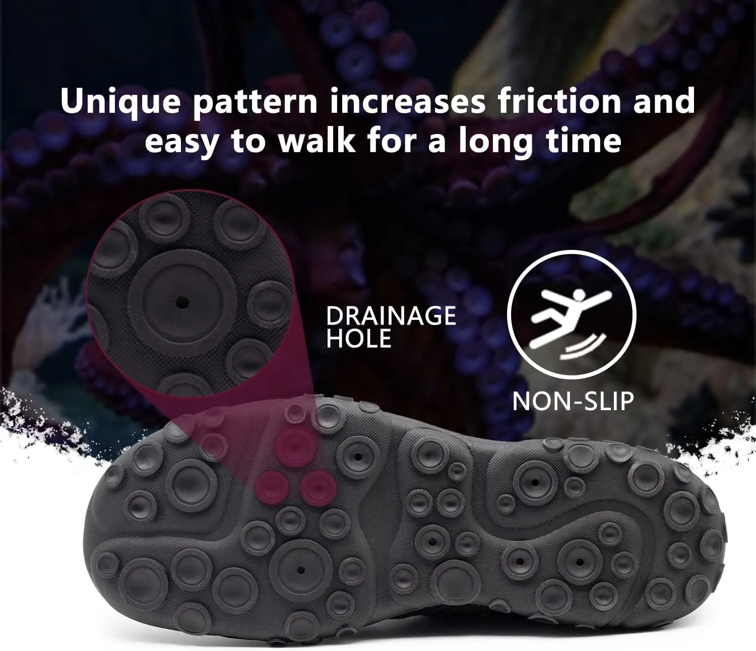 Womens Mens Water Shoes Barefoot Quick Dry Aqua Sports Shoes for Pool Beach Surfing Walking Kayaking
