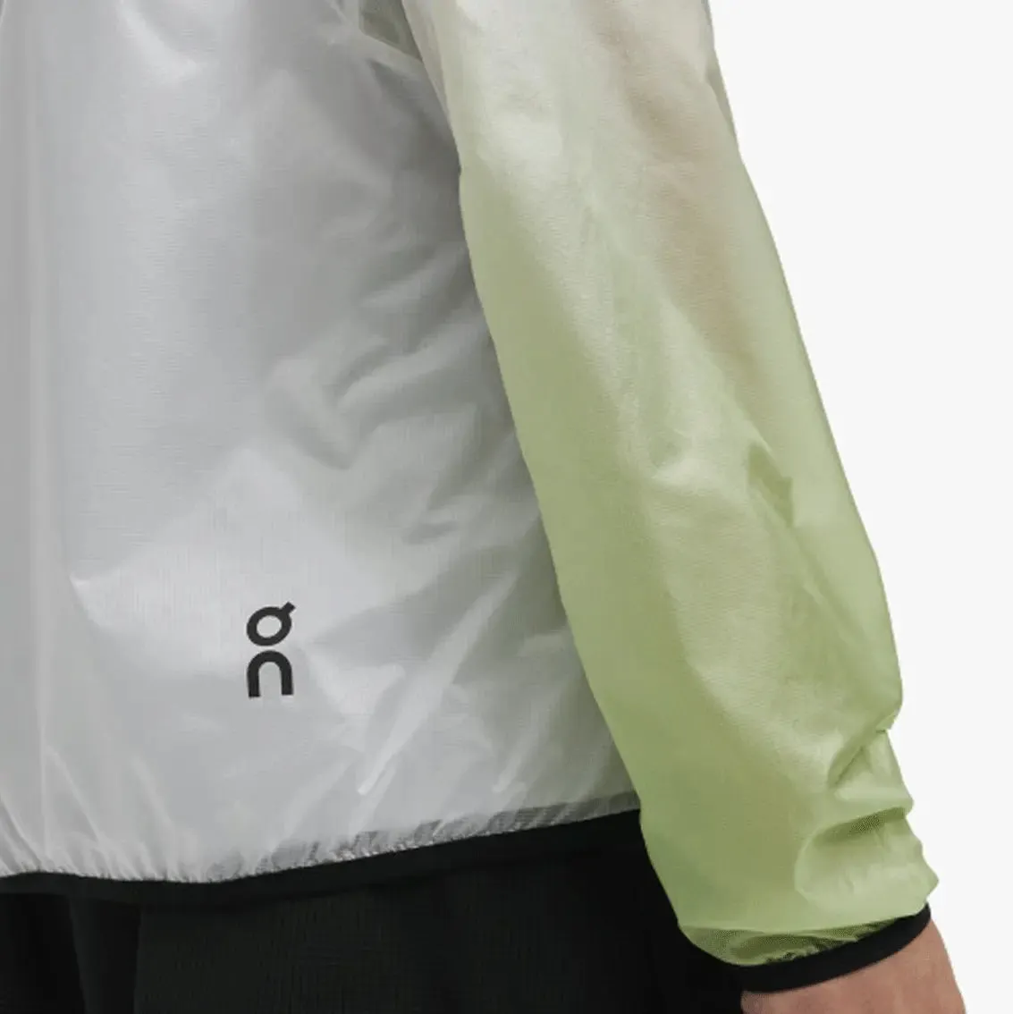 Womens On Running Zero Jacket - White / Meadow