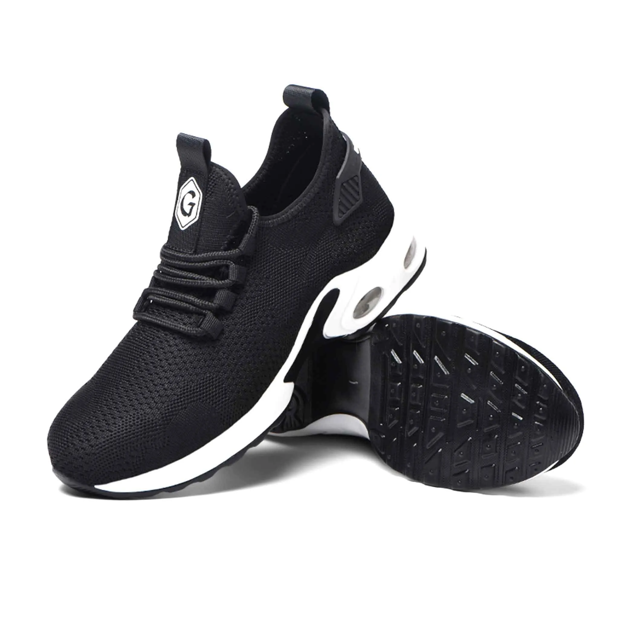Women's Steel Toe Sneakers - Air Cushion | B138