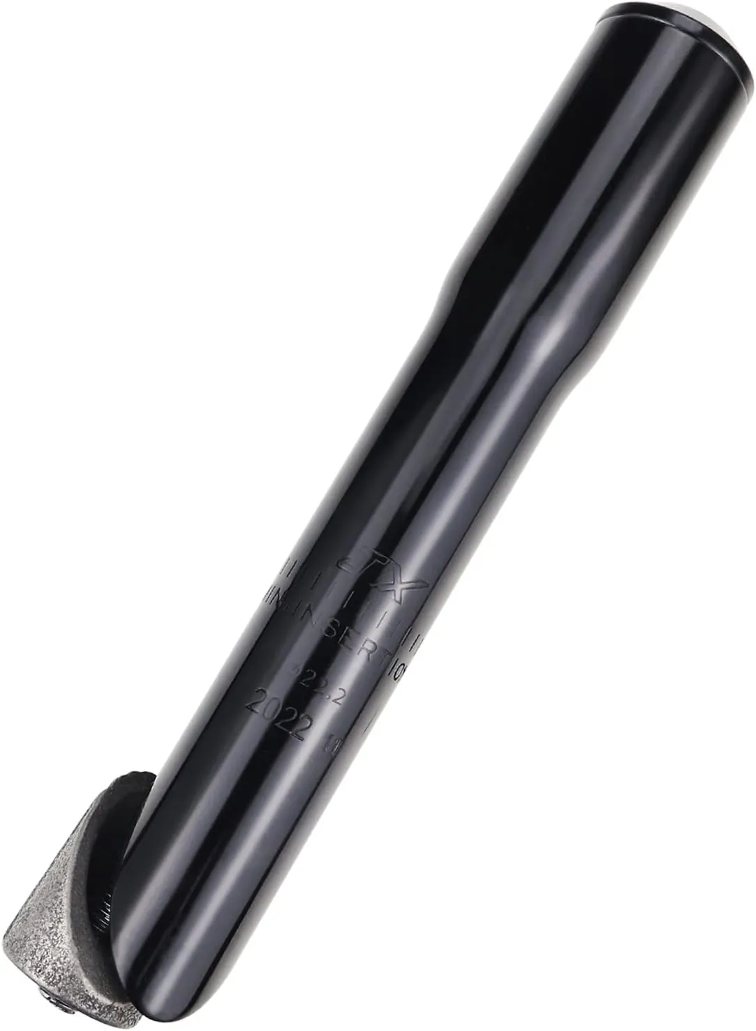ZUKKA Bike Stem Riser Adapter, 22.2 mm Bicycle Fork Stem Quill Handlebar Extender for Road Mountain Cycling/Black